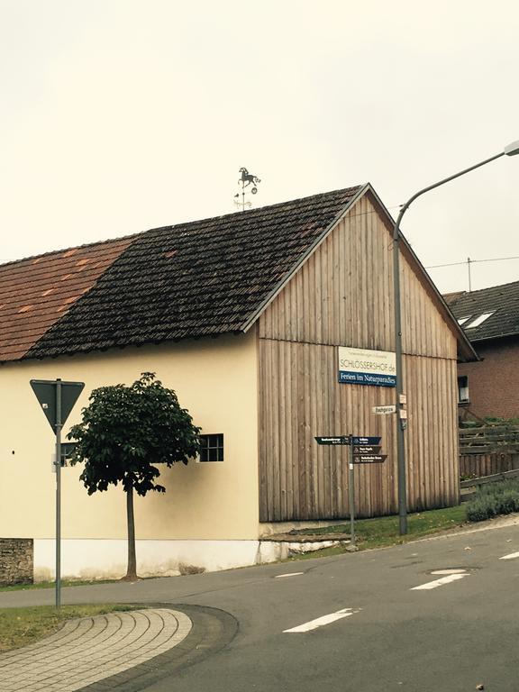 Ferienwohnung Schlössershof Borler Exterior foto